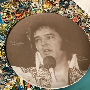 Limited edition 1981 Elvis plate